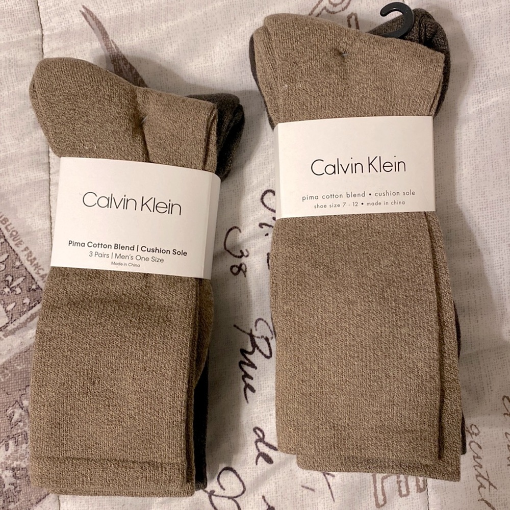 Calvin Klein Dress Socks. Price is for each individual pack